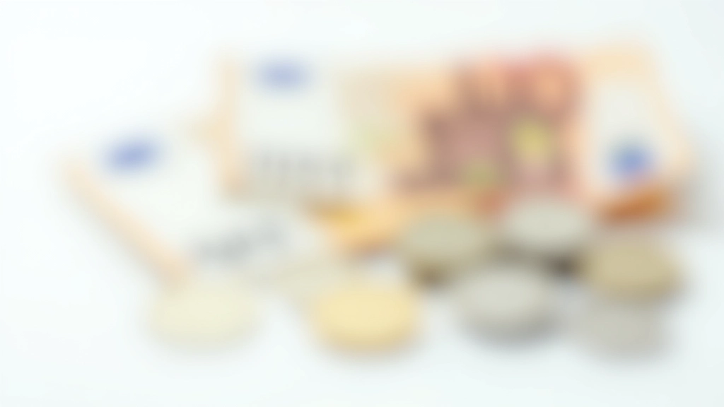Foto von Banknoten und Münzen verschiedener europäischer Länder mit dem Euro-Symbol, zeigt die physische Realität der gemeinsamen Währung